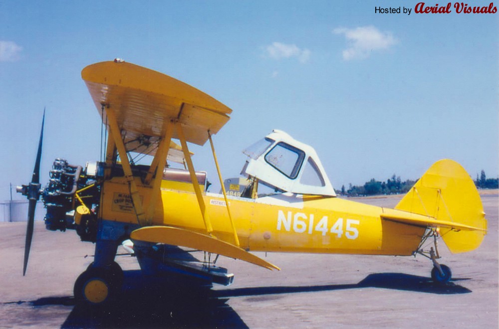 Aerial Visuals - Airframe Dossier - Stearman-Boeing N2S-2 Kaydet 