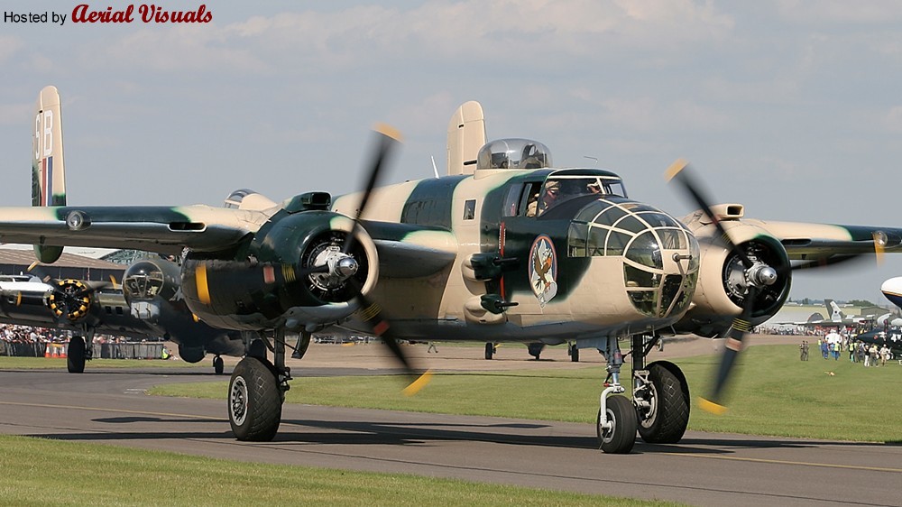 Aerial Visuals - Airframe Dossier - North American B-25J Mitchell, S/n ...